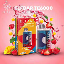 Elf Bar TE6000 Disposable Vape - 6,000 Puffs