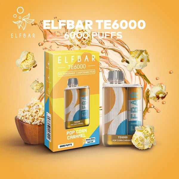 Elf Bar TE6000 Disposable Vape - 6,000 Puffs