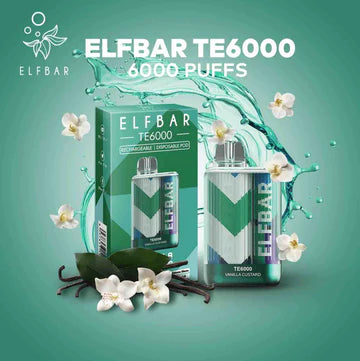 Elf Bar TE6000 Disposable Vape - 6,000 Puffs