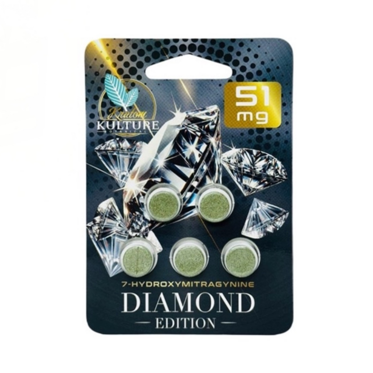 Kratom Kulture Diamond Edition 7-Hydroxy Kratom Tablets