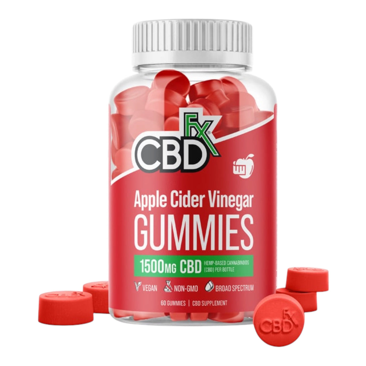 CBDfx Apple Cider Vinegar Gummies