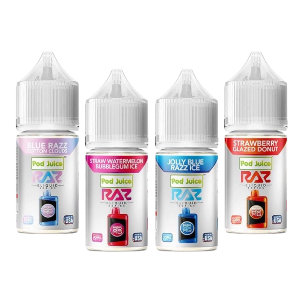 Pod Juice X Raz Salt Nicotine E-Juice - 30ml