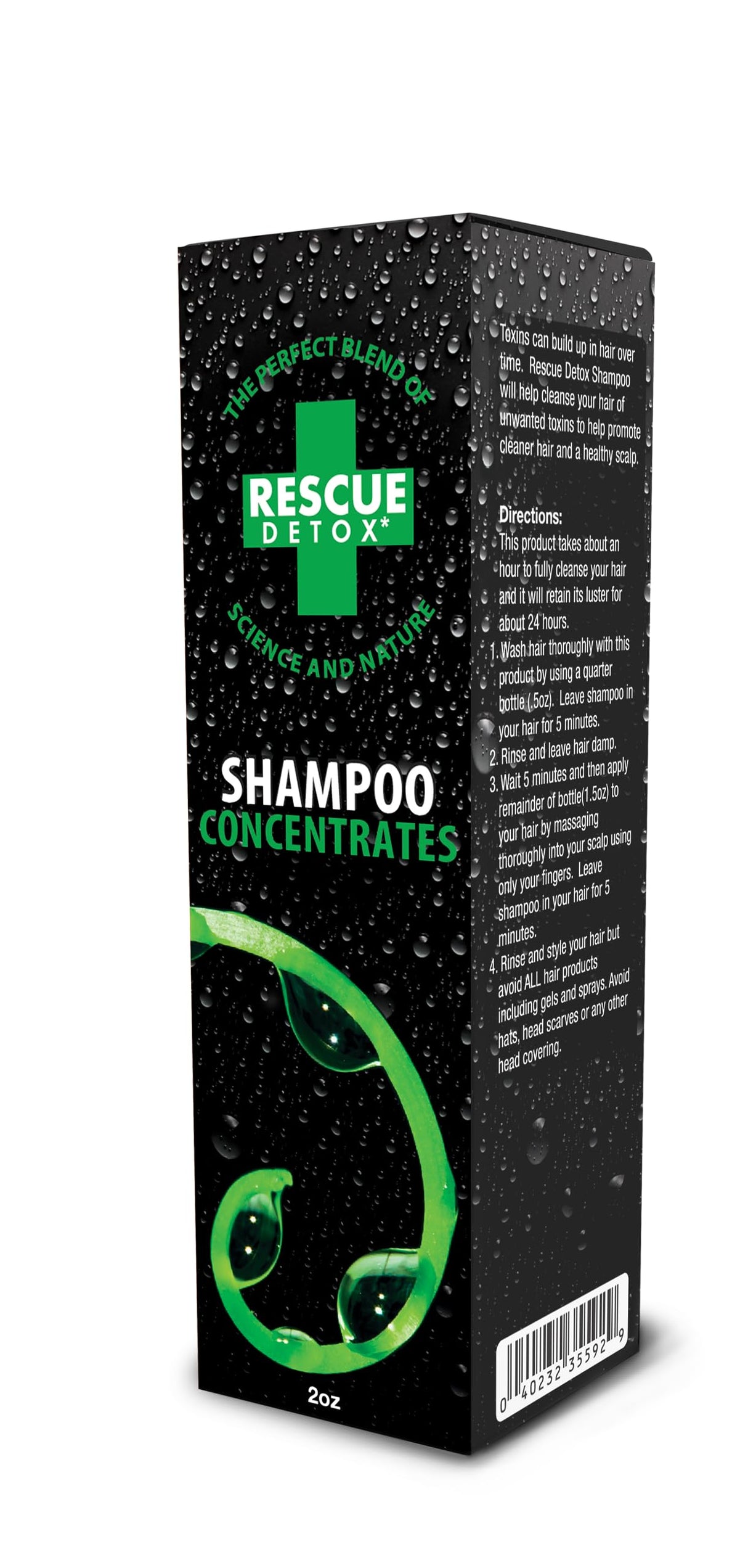 Rescue Detox Shampoo Concentrates