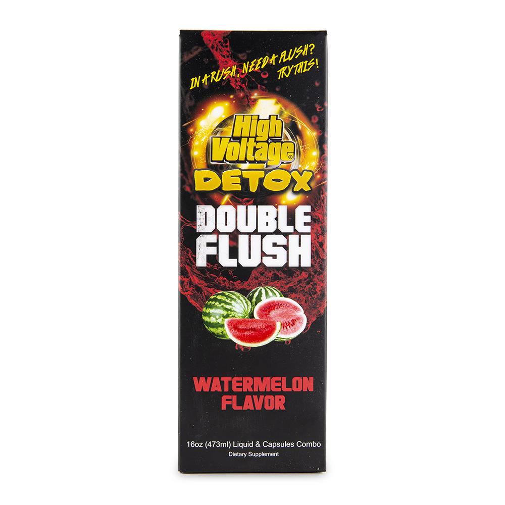 High Voltage Detox Double Flush Liquid & Capsules Combo