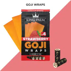 King Palm Goji Blunt Wraps + Tips