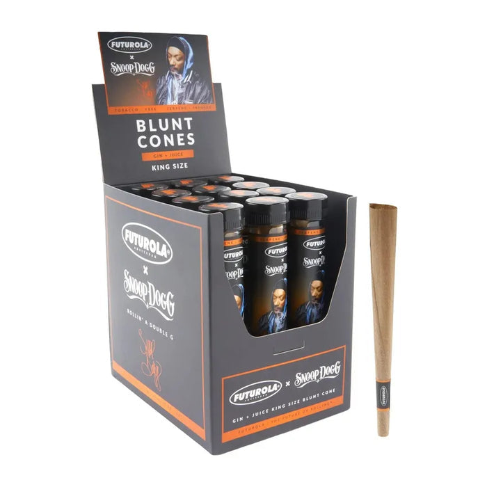 Futurola x Snoop Dog Tobacco Leaf Blunt Cone King Size
