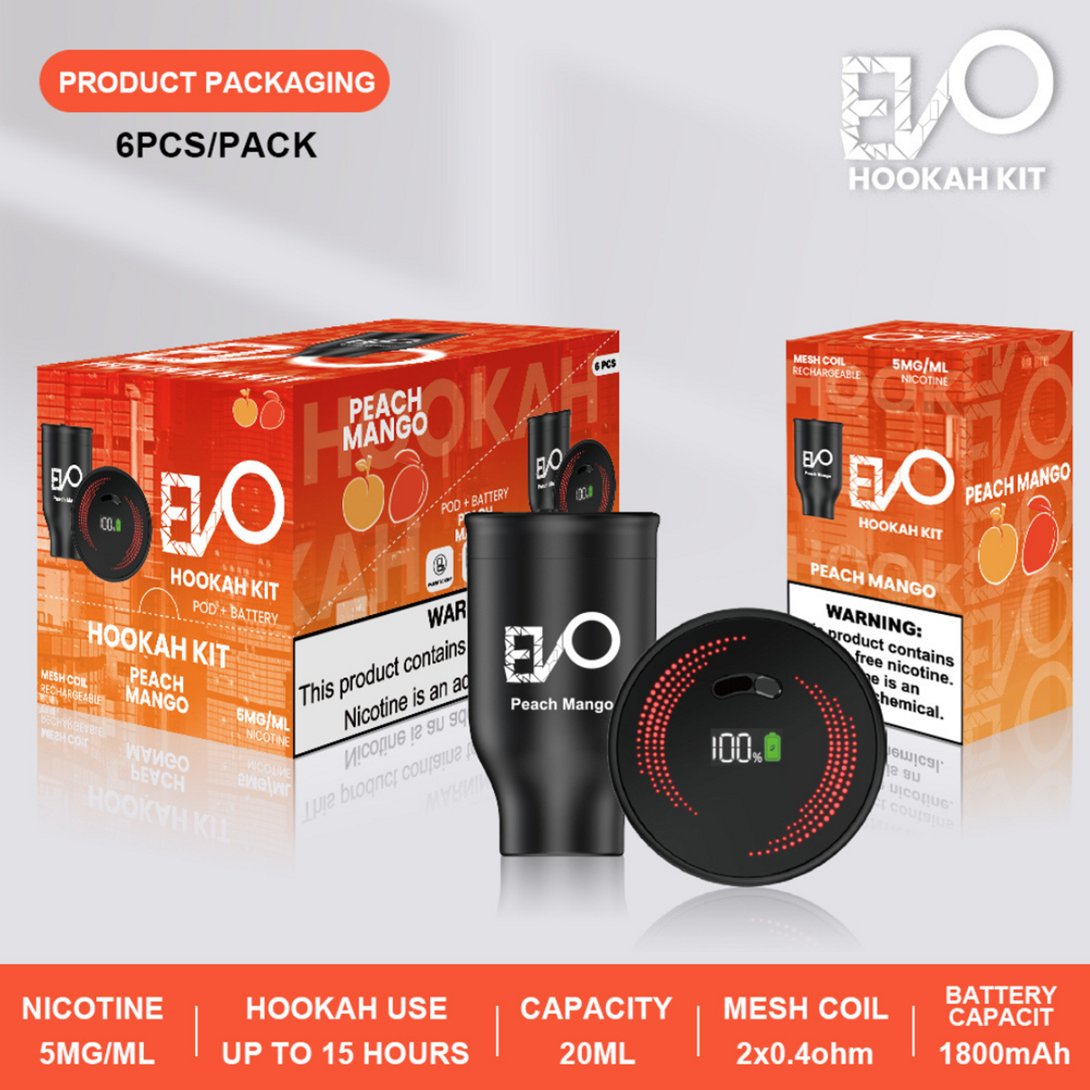 Evo Hookah Kit