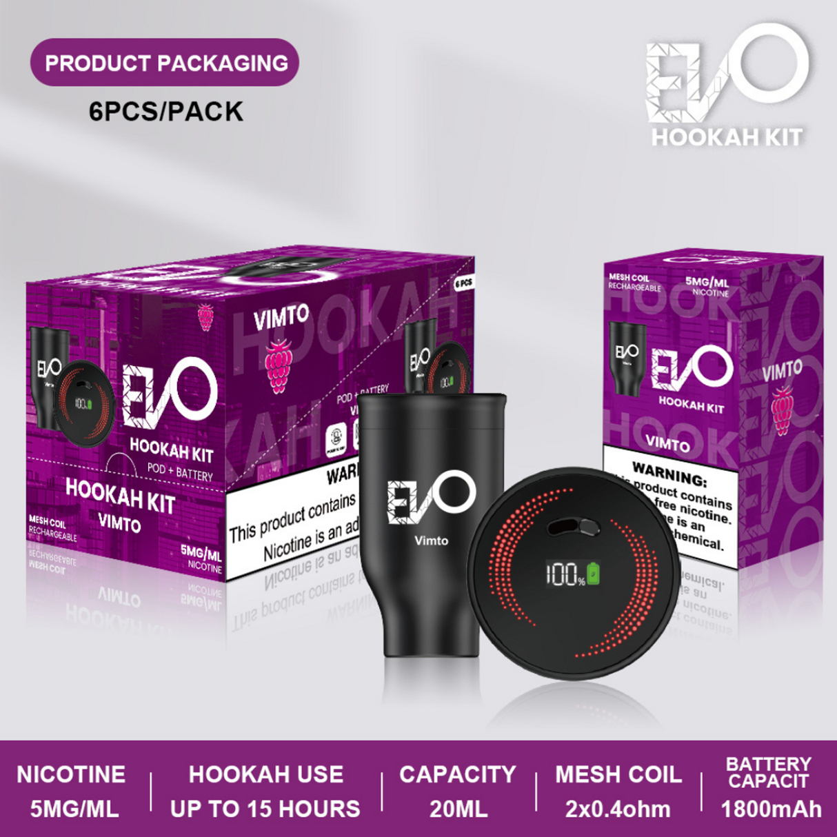 Evo Hookah Kit