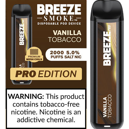 Breeze Pro Disposable Vape - 2,000 Puffs