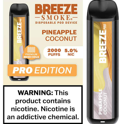 Breeze Pro Disposable Vape - 2,000 Puffs
