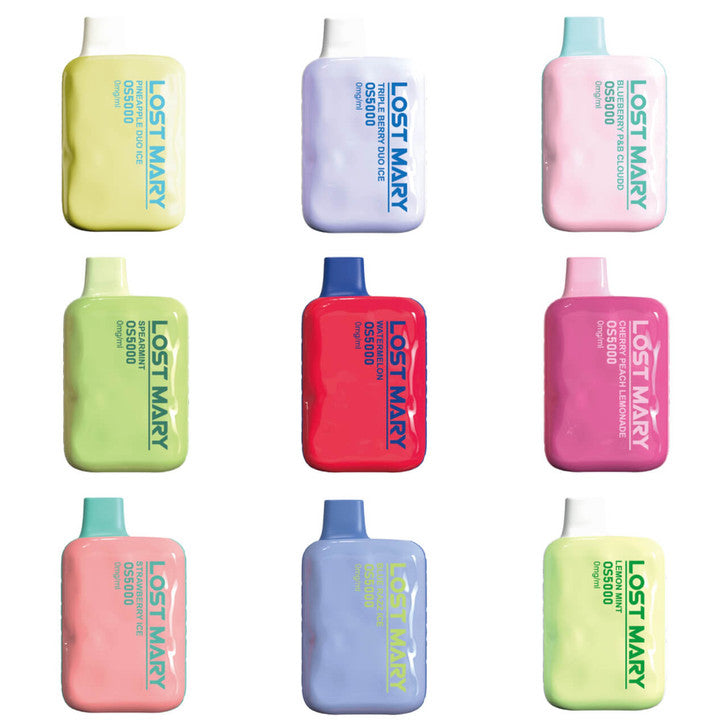 Lost Mary OS5000 Zero Nicotine Disposable Vape - 5,000 Puffs