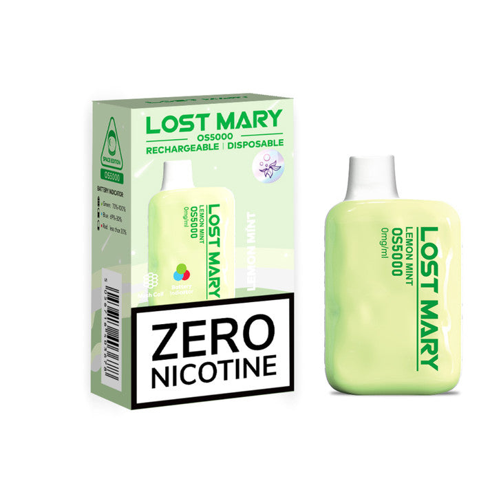 Lost Mary OS5000 Zero Nicotine Disposable Vape - 5,000 Puffs
