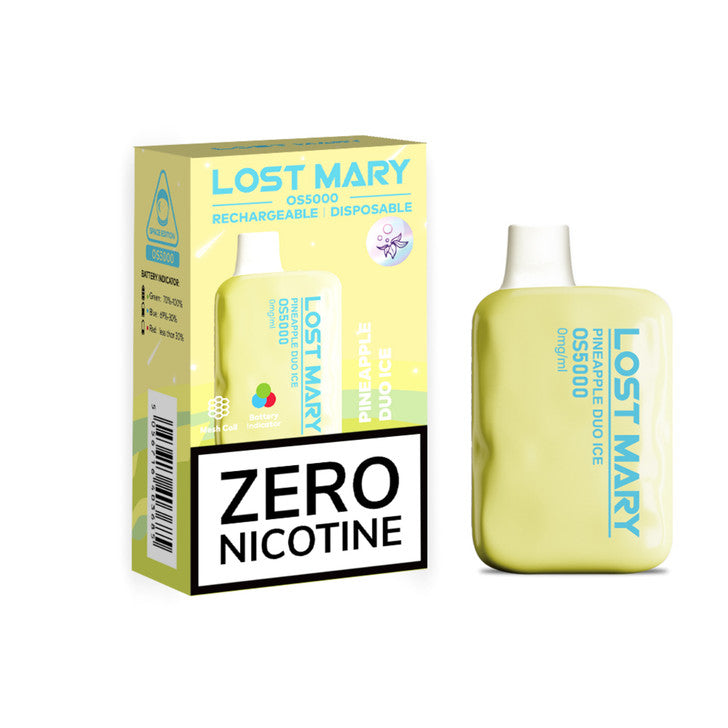 Lost Mary OS5000 Zero Nicotine Disposable Vape - 5,000 Puffs