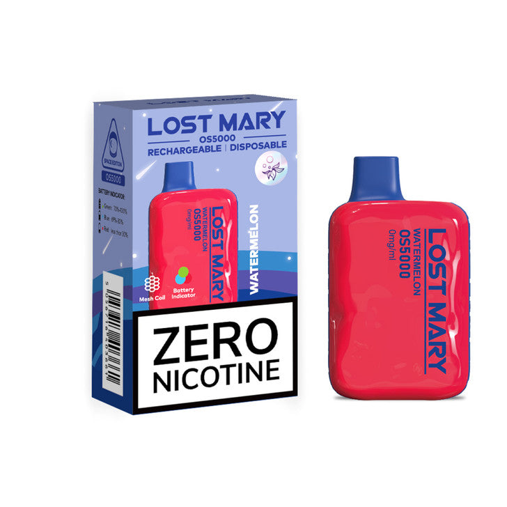 Lost Mary OS5000 Zero Nicotine Disposable Vape - 5,000 Puffs