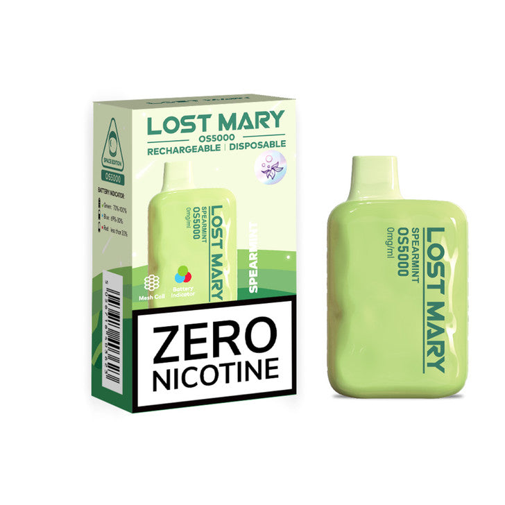 Lost Mary OS5000 Zero Nicotine Disposable Vape - 5,000 Puffs
