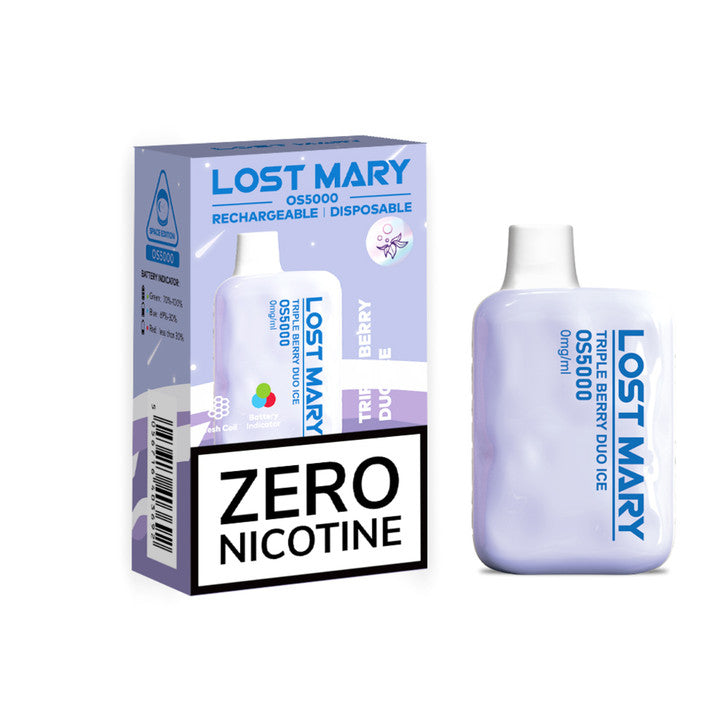Lost Mary OS5000 Zero Nicotine Disposable Vape - 5,000 Puffs