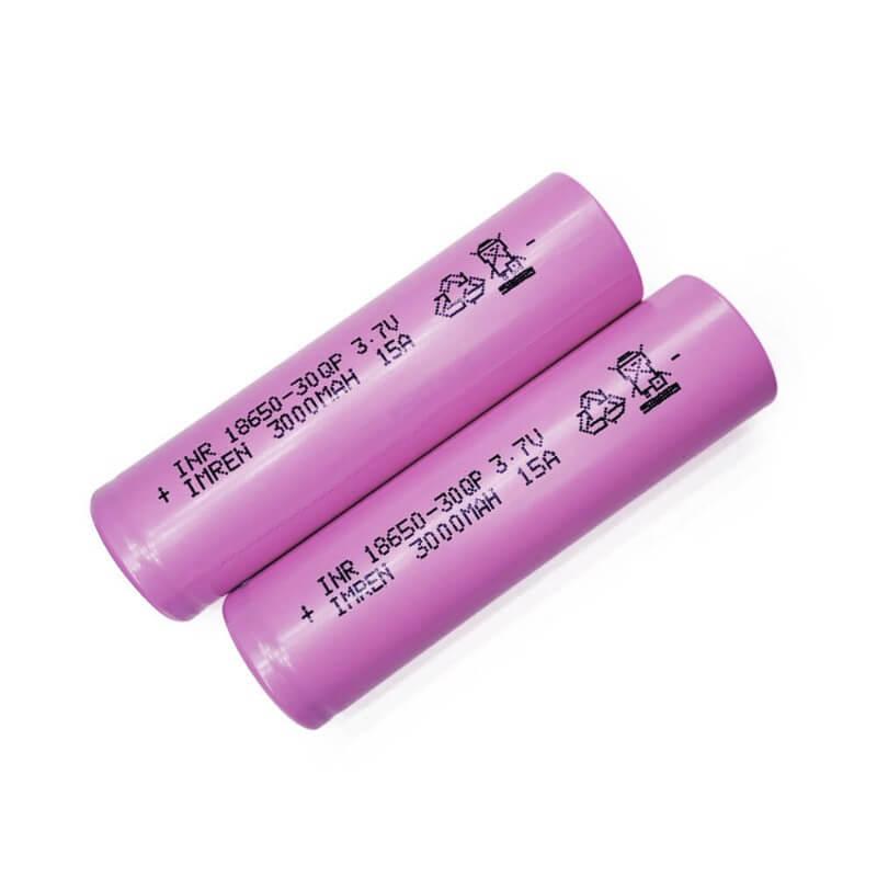 Imren 18650 3000mAh Rechargeable Battery (2-Pack)