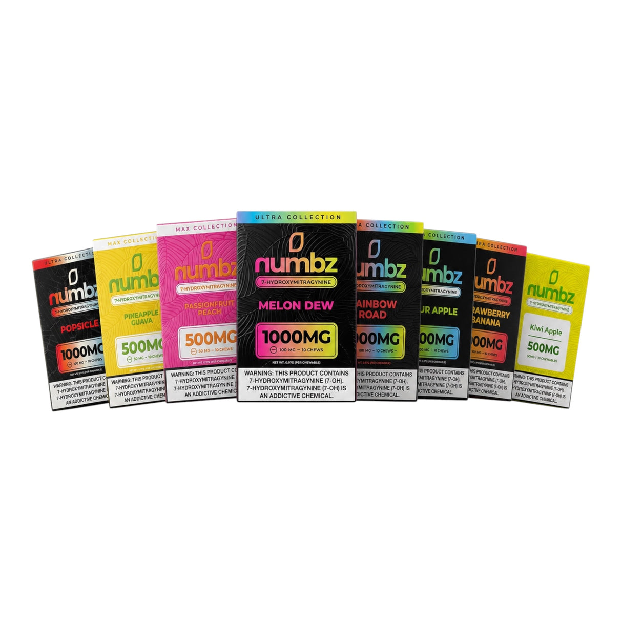 Numbz 7-Hydroxy Chewable Tablets