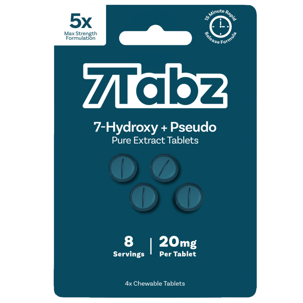 7Tabz 7-Hydroxy + Pseudo Chewable Tablets - 80mg