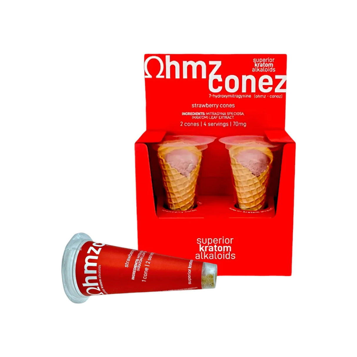 Ohmz Conez 7-Hydroxymitragynine Cone - 35mg