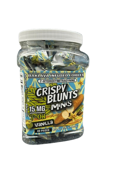 Crispy Blunts Minis 7 - Hydroxymitragynine - 15mg