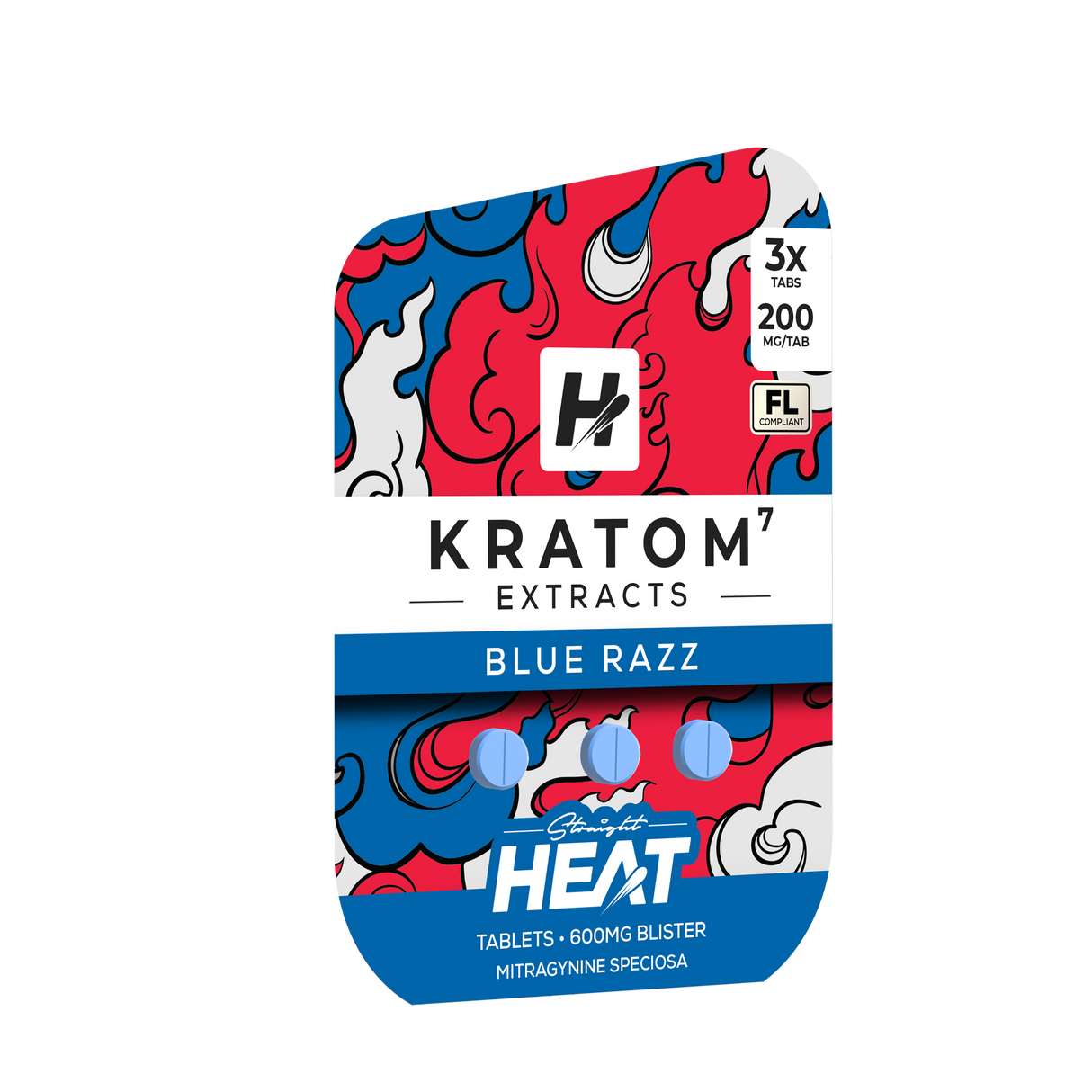 Straight Heat Kratom Extracts Tablets