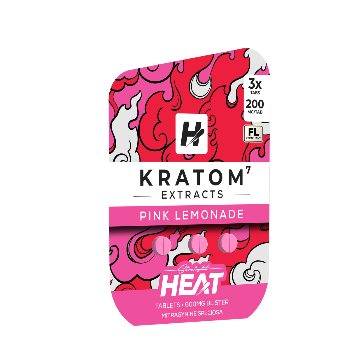 Straight Heat Kratom Extracts Tablets