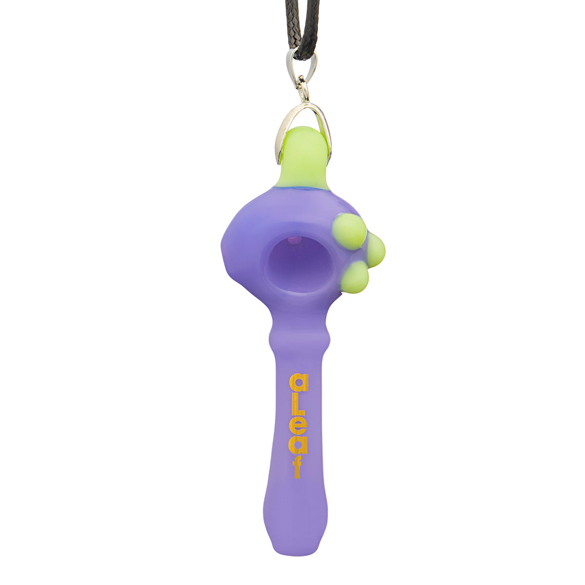 aLeaf Slim Dotted Pendant Spoon