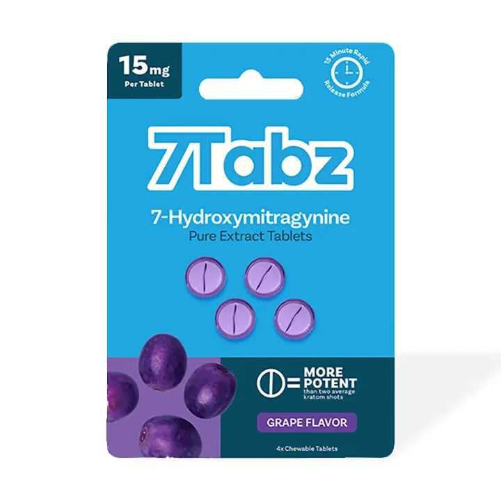 7Tabz 7-Hydroxymitragynine Chewable Tablets