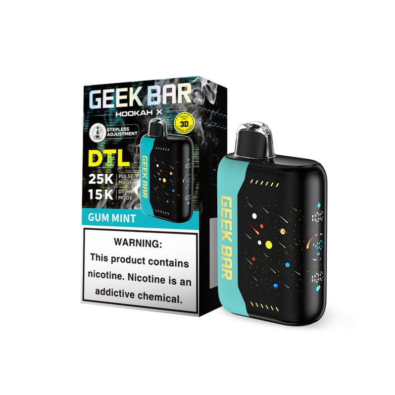 Geek Bar Hookah X Disposable Vape - 25,000 Puffs