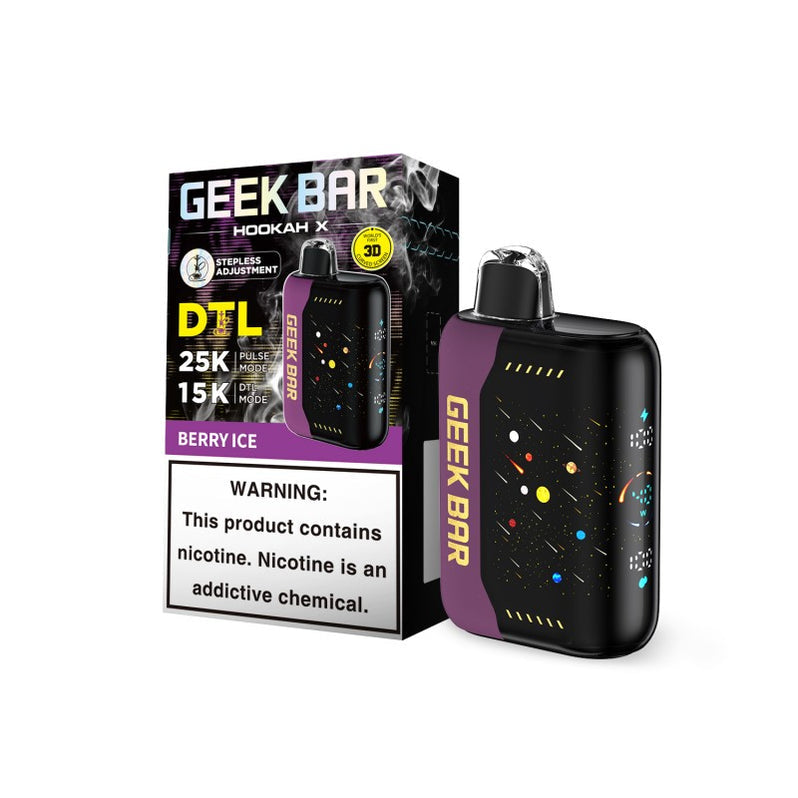 Geek Bar Hookah X Disposable Vape - 25,000 Puffs