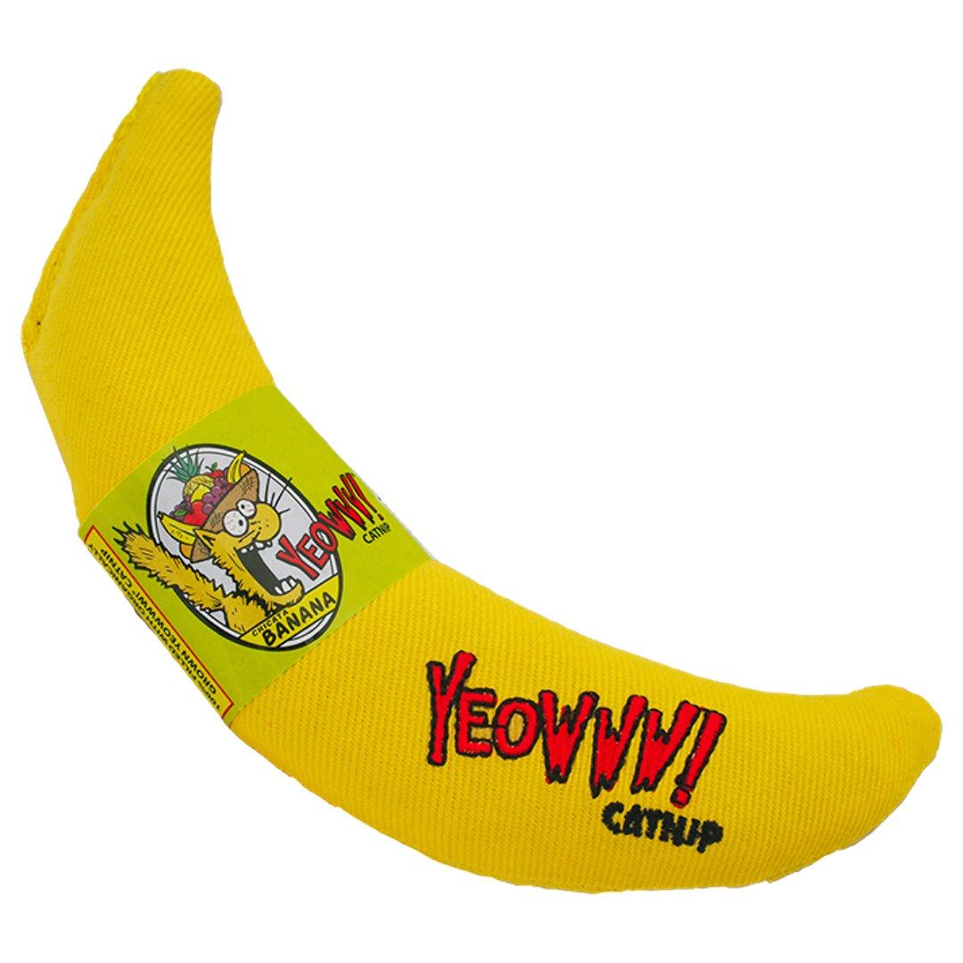 Yeowww! Catnip Banana Toy