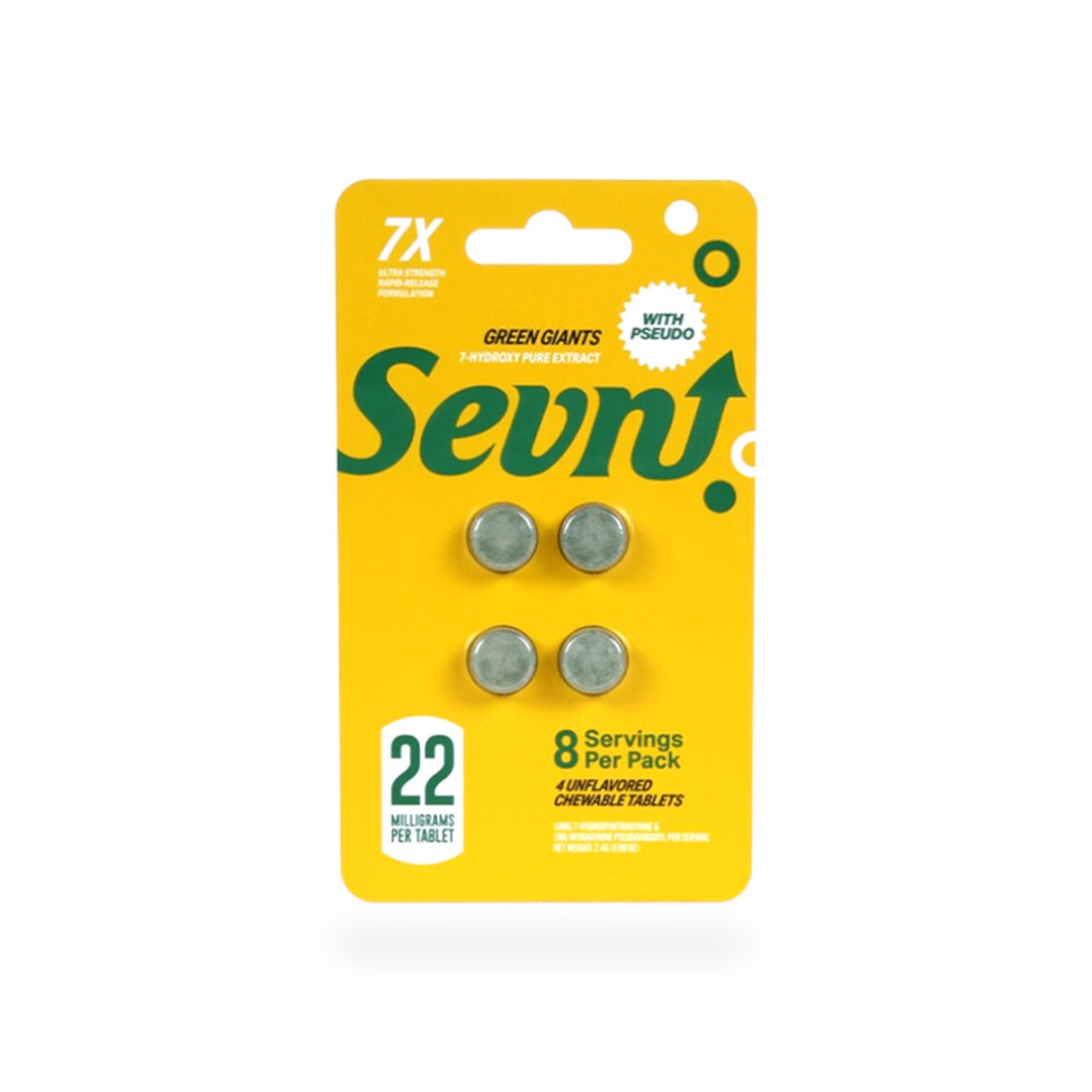 Sevn 7-Hydroxy Pure Extracts Chewable Tablets