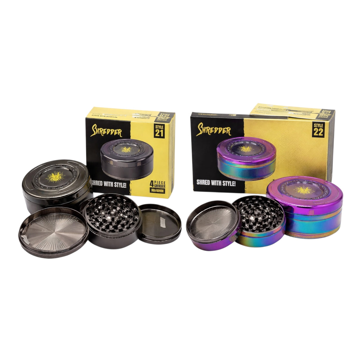 Shredder 4 Piece Grinder - 90mm