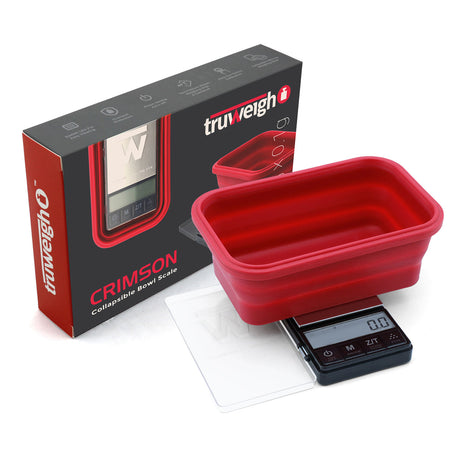 Truweigh Crimson Collapsible Bowl Scale