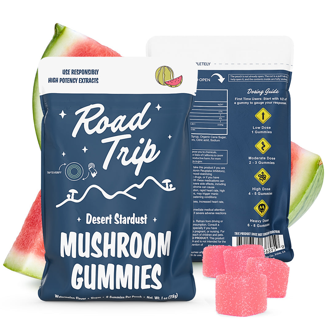 Road Trip Mushroom Desert Stardust Gummies