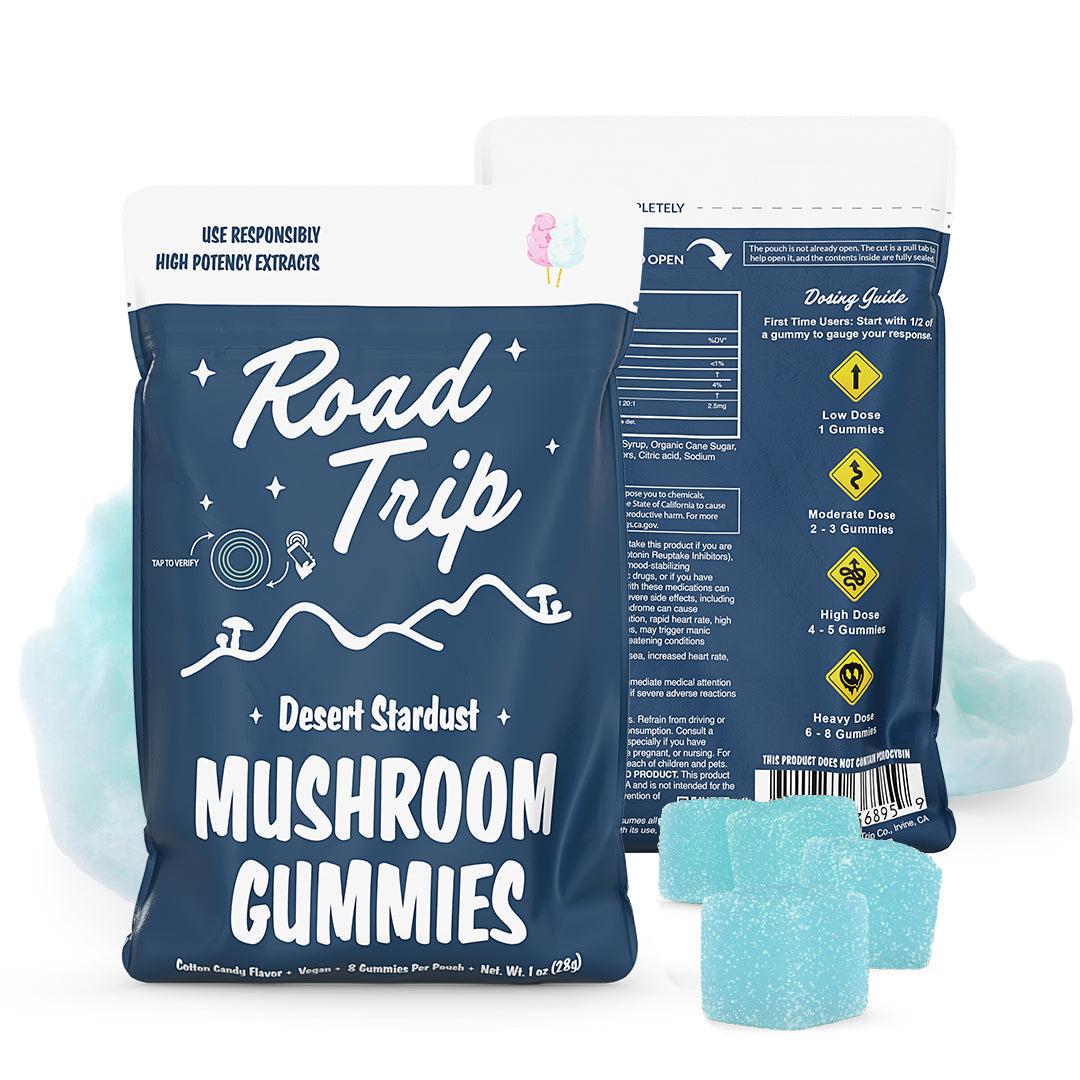 Road Trip Mushroom Desert Stardust Gummies