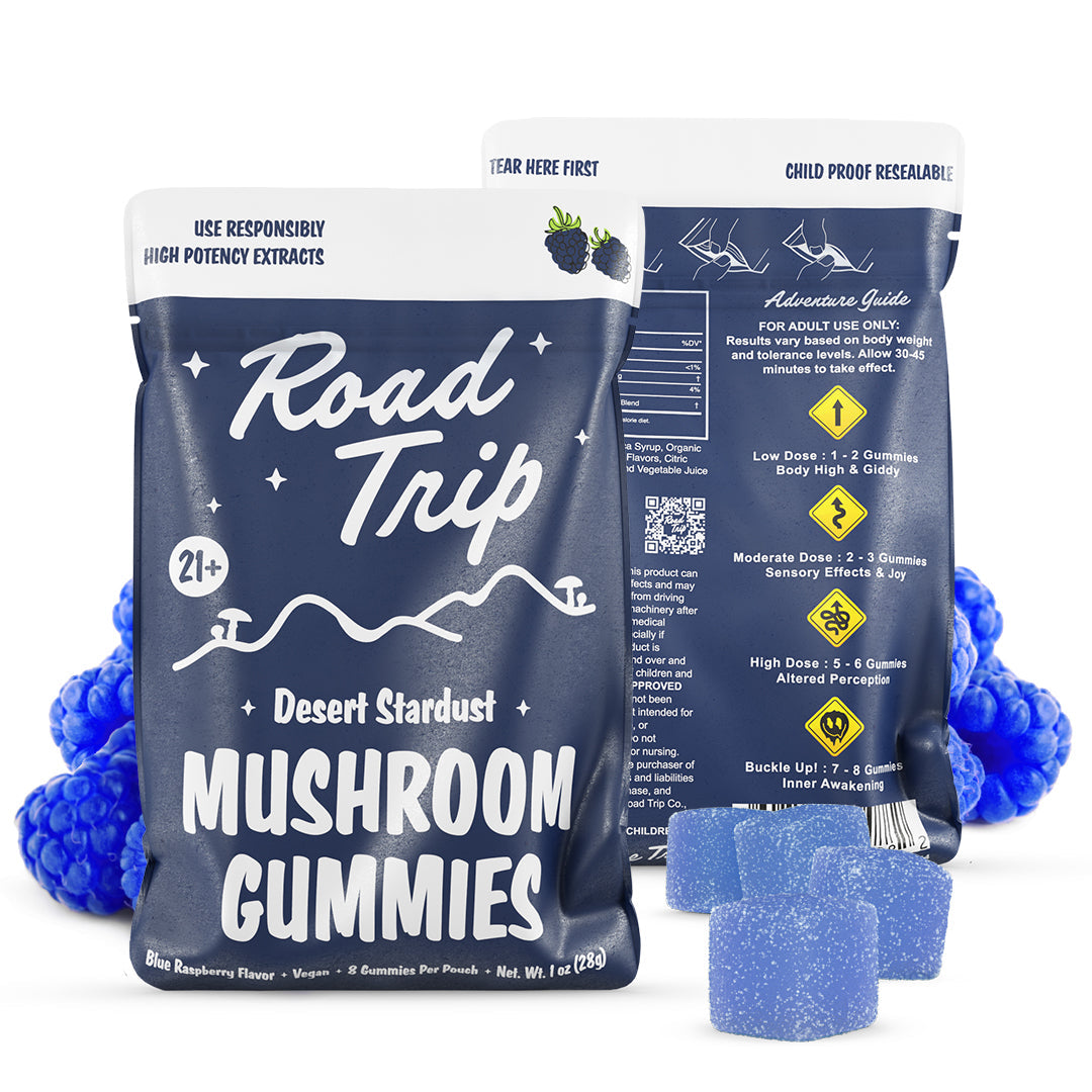 Road Trip Mushroom Desert Stardust Gummies