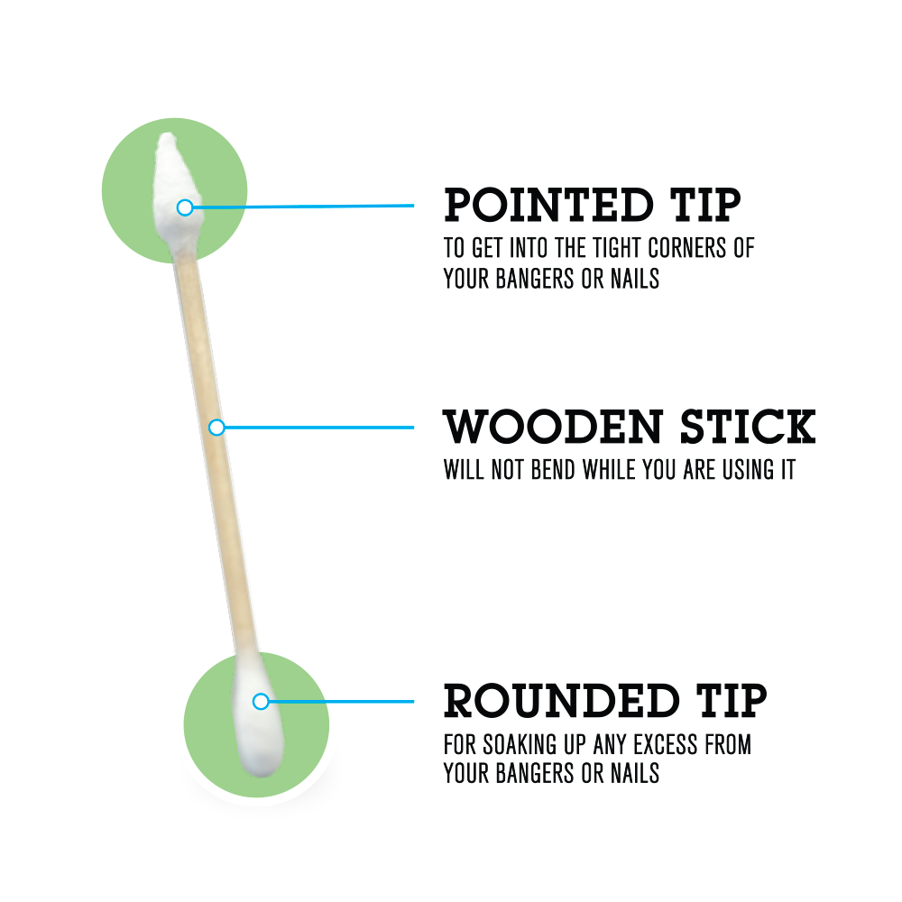 Hemper Tech Cotton Swabs