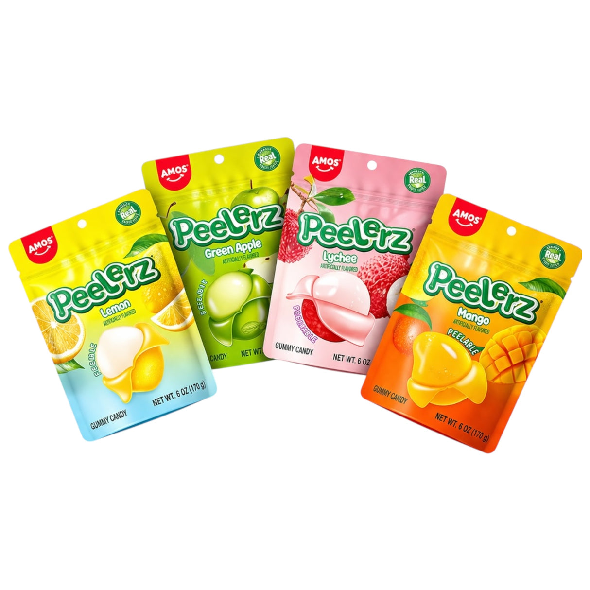Amos Peelerz Peelable Gummy Candy