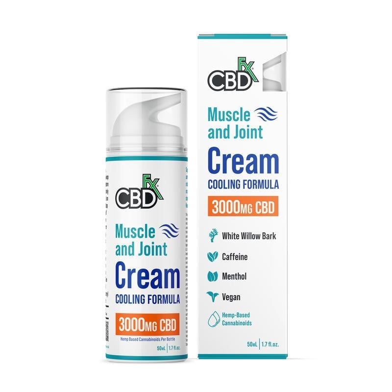 CBDfx Muscle And Joint Cream CBD - 3,000mg