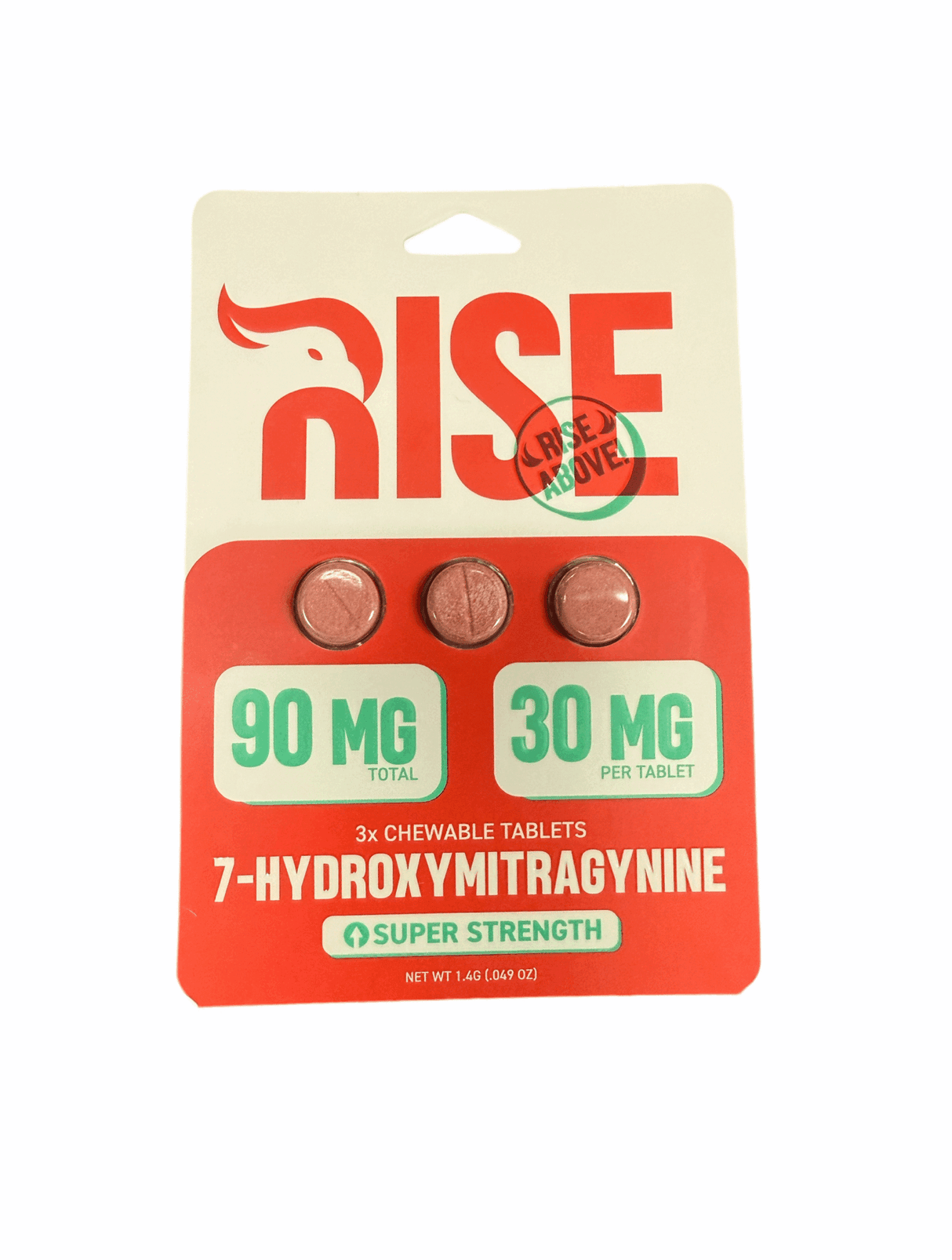 Rise 7-Hydroxymitragynine Chewable Tablets