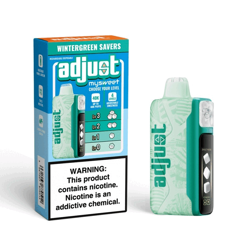 Adjust Mysweet Disposable Vape - 40,000 Puffs