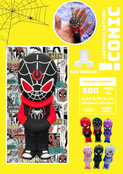 Iconic Comic Cartridge Battery 510 Thread