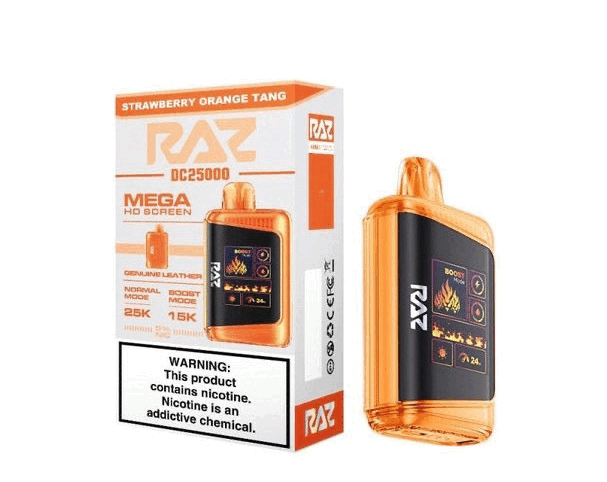 Raz DC25000 Mega HD Screen Disposable Vape - 25,000 Puffs