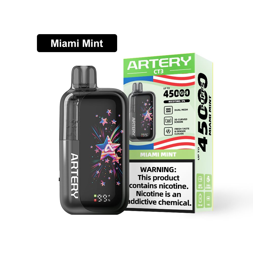 Artery CT3 Disposable Vape - 45,000 Puffs