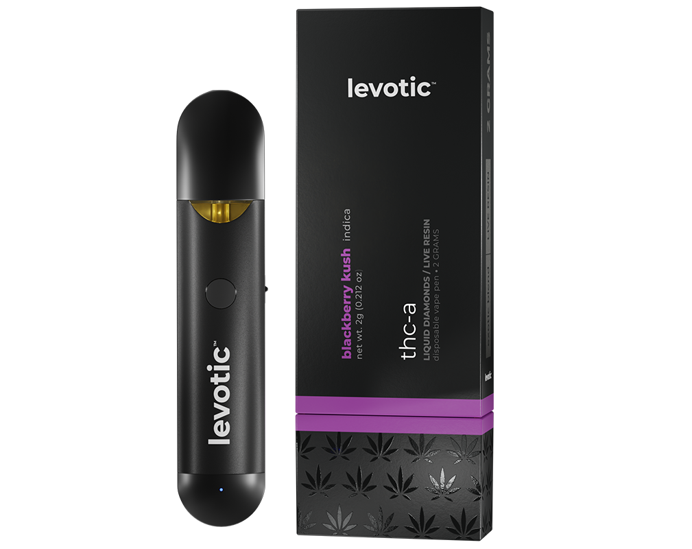 Levotic THC-A Liquid Diamonds/Live Resin Disposable - 2g