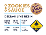 Frozen Fields Formula-X Delta-8 Live Resin Disposable - 2.0G