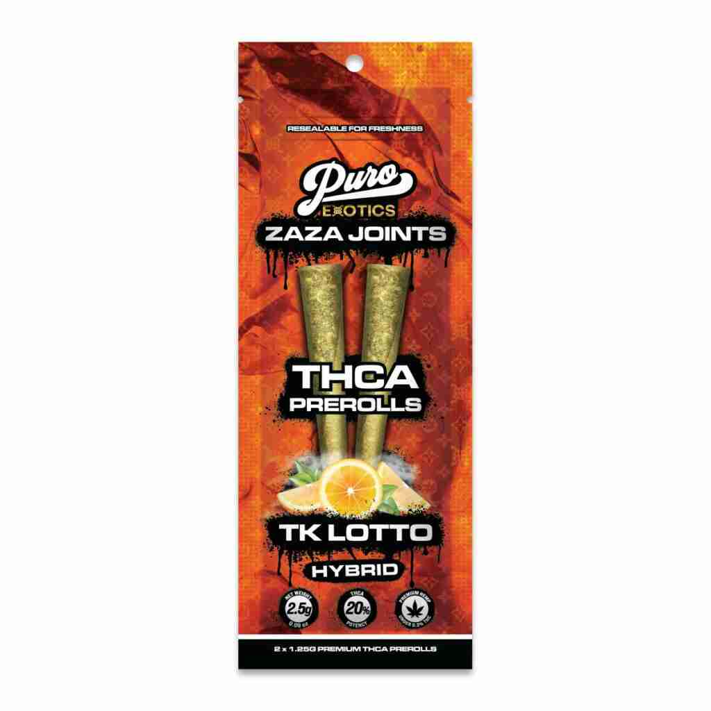 Puro Exotics THCA Zaza Prerolls - 2.5g