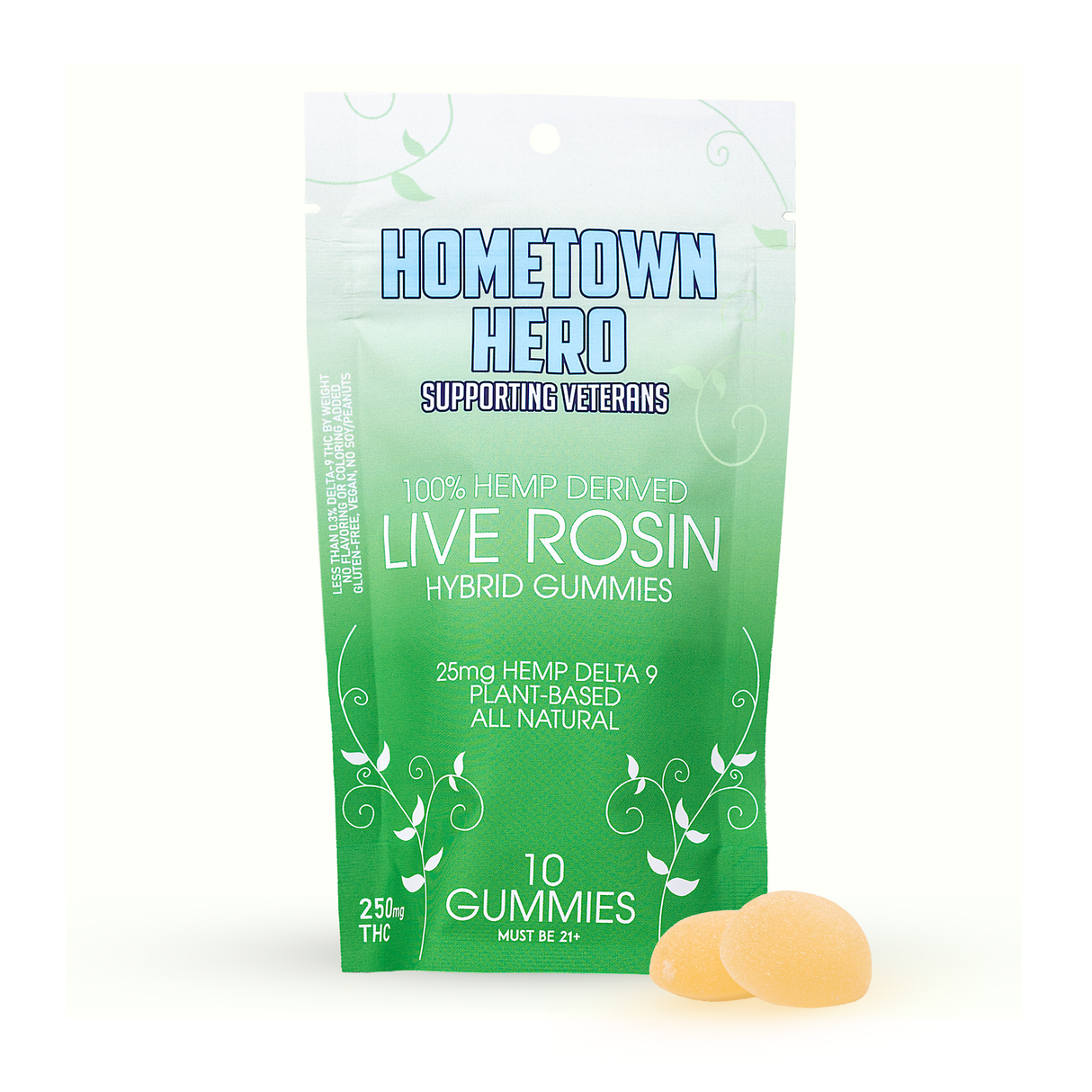 Hometown Hero Hemp Delta 9 THC Plant-Based All Natural